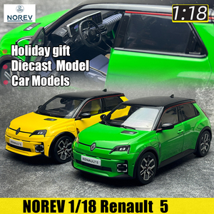 <span class=keywords><strong>Norev</strong></span> <span class=keywords><strong>1</strong></span>/<span class=keywords><strong>18</strong></span> pour Renault 5 E-Tech 2024 modèles de voitures jouets moulés sous pression en alliage de vinyle pour la décoration - Product Image 2