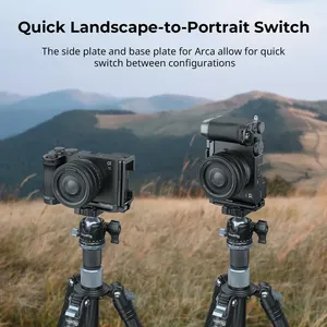 Support en L SmallRig pour <span class=keywords><strong>Sony</strong></span> A7C II A7CR Alpha <span class=keywords><strong>7C</strong></span> II 7CR compatible Arca, fixation rapide pour prise de vue horizontale et verticale sur trépied - Product Image 2