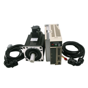 Siheng มอเตอร์ Sihong มอเตอร์2.3KW 15Nm 30Nm Nema52สูงสุด130มม. ชุด130SFM-E15015 + KA10เซอร์โวมอเตอร์ไดร์เวอร์ IE3 220VAC - Product Image 4