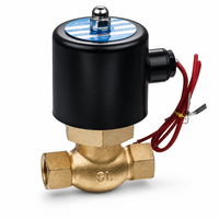 2W040-10 Electrovanne 2/2 voies AC220V à action directe normalement fermée Electrovanne d'eau 3/8 pouces