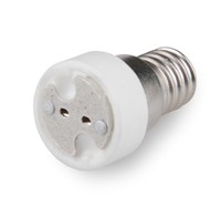 Adaptateurs de douilles de lampe à vis certifiés CE pour ampoules E14 MR16TC, en aluminium et plastique, pour usage intérieur, AC 165-265V, garantie 2 ans