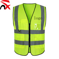Gilets de sécurité à bandes réfléchissantes imprimées, vêtements de travail très demandés, vêtements de sécurité pour le bureau et les activités de plein air