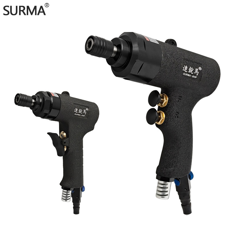 SURMA 5HP/8HP Пневматическая отвертка, поршневой, деревообрабатывающий инструмент для затяжки винтов, пневматические отвертки