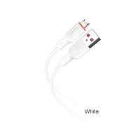 Câbles de données USB Micro TPE intelligents à charge rapide, durables, 1 mètre, OD 3,8 mm, pour téléphone portable, vente en gros d'usine KAKUSIGA