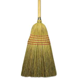 Balais de hall d'entrée en fibre de maïs naturelle Boardwalk 53-1/2 po, 6 par carton BWKBR10004 - Product Image 1