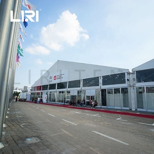 Tienda de campaña comercial impresa personalizada al aire libre grande Feria de Cantón de Guangzhou 2023 - Product Image 5