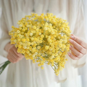 Bouquet de fleurs artificielles Gypsophile 30cm-100cm Blanc Décoration de mariage Ornement - Product Image 2