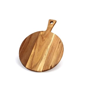 Tabla de cortar de madera redonda plegable elegante de tendencia cocina y mesa de mármol de bambú nuevo modelo para uso alimentario - Product Image 1