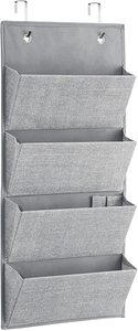 Fabric Office Over the Door Folder <b>Storage</b> Wall Mounted Hanging <b>File</b> Organizer - Product Image 5