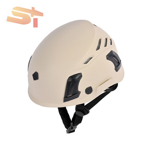 Casque de sécurité de protection de construction Casque de protection ABS pour le travail en hauteur Équipement de travail à prix réduit pour l'escalade de camping - Product Image 2
