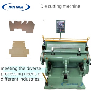 Tốc độ cao của nhãn hiệu nhăn chết cắt bìa Máy Điều kiện Mới cho nhà máy sản xuất và kardboard nhăn - Product Image 3