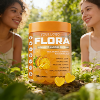 Gummies à haute puissance pour la flore vaginale, contrôle des odeurs, flore saine, équilibre des levures, santé digestive, hydratation intime