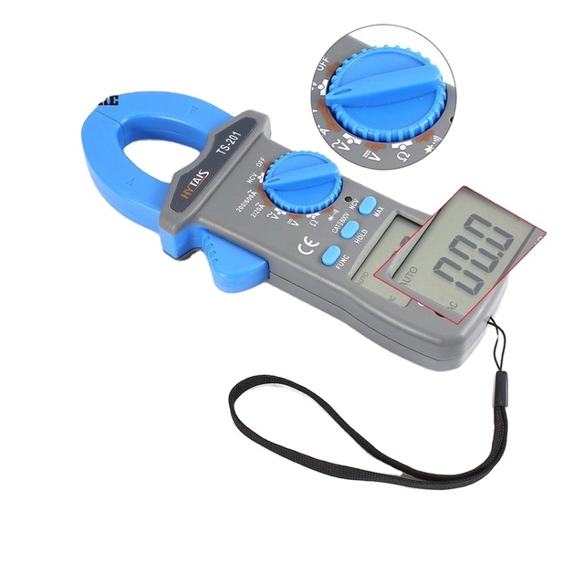 Accurate Measurement Digital Clamp Meter Multi-meter LCD Backlit Display