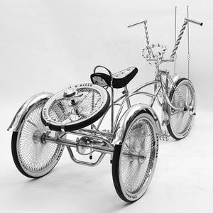 Vélo Lowrider Chicano OEM-CG 20 pouces à <span class=keywords><strong>3</strong></span> <span class=keywords><strong>roues</strong></span>, style rétro, personnalisé, idéal pour les spectacles et la conduite urbaine - Product Image 3