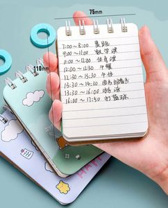 Customizable Spiral <b>A7</b> Hardcover Journal Blank Binding Coil Planner <b>Notebook</b> - Product Image 5