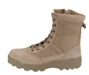 Botas de Entrenamiento TSB09 Negras Marrón Oscuro, Zapatos Tácticos para Desierto y Selva, Ligeros, de Gamuza, Impermeables y Antideslizantes - Product Image 3