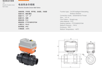 Vanne à boisseau sphérique industrielle en PVC à double union, actionneur marche/arrêt AC220V, fabricant OEM de vannes de régulation d'eau, Chine