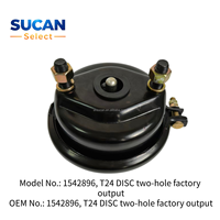Vente directe du fabricant Sucan - Chambre de frein T24 DISC à double trou pour camions Scania européens et américains OEM : 1542896 T24 DISC