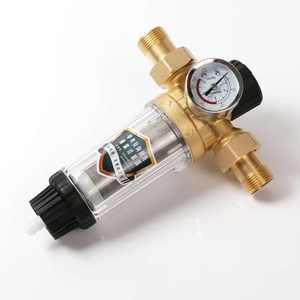 Purificateur d'eau central pour maison, 4 ou 6 ports, avec <span class=keywords><strong>compteur</strong></span>, filtre en cuivre frontal, <span class=keywords><strong>robinet</strong></span> de lavage en arrière, eau du <span class=keywords><strong>robinet</strong></span>, acier inoxydable, complet - Product Image 5