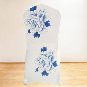 <span class=keywords><strong>Housse</strong></span> de chaise de <span class=keywords><strong>club</strong></span> avec logo personnalisé Housses extensibles en élasthanne <span class=keywords><strong>pour</strong></span> hôtel Mariage Fête Événement Banquet Restaurant - Product Image 3