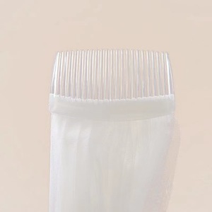 LUOXIN vendita calda ultimo lungo Tulle velo da sposa velo da sposa in pizzo - Product Image 6