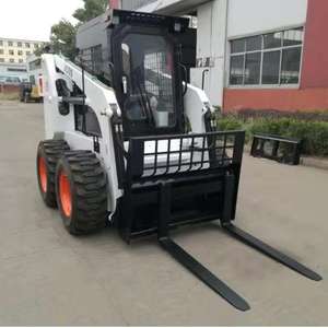 لودر انزلاقي التوجيه عالي المبيعات بسعر جيد JC65 لودر انزلاقي التوجيه بعجلات / لودر حفار انزلاقي التوجيه - Product Image 5