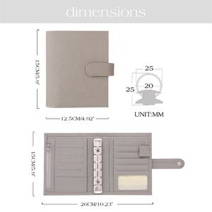 Ins <span class=keywords><strong>Etsy</strong></span> FB TK en çok satan para bağlayıcı organizatör olarak Luxe A7 Binder bütçe planlayıcısı/planlayıcısı kapak - Product Image 5