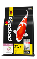 Mélange de germe de blé de qualité supérieure pour poissons Koi, 5 kg, riche en protéines, stimulant la croissance et améliorant la couleur, avec de l'ail