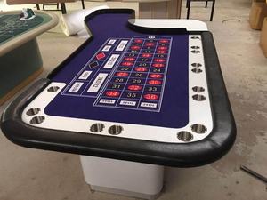 96インチテキサスホールデムバカラブラックジャックルーレットポーカーテーブル豪華にカスタマイズ - Product Image 3