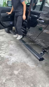 Estribos para <span class=keywords><strong>Jeep</strong></span> Gladiator, Escalones Laterales para <span class=keywords><strong>Jeep</strong></span> Gladiator de 4 Puertas, 6 Soportes, Estribo Lateral Eléctrico para <span class=keywords><strong>Jeep</strong></span> Gladiator <span class=keywords><strong>2023</strong></span> 2024 2025 - Product Image 4