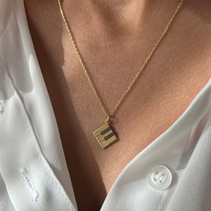 Collar con Colgante <span class=keywords><strong>de</strong></span> Tecla <span class=keywords><strong>de</strong></span> Piano MECYLIFE, Joyería Personalizada para Mujer con <span class=keywords><strong>Cadena</strong></span> para Clavícula - Product Image 4