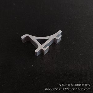 Nouveau petit crochet en aluminium 14mm 19mm 0.9mm, connecteur de support de tablette de réfrigérateur durable - Product Image 5