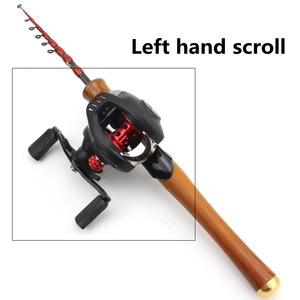 Wildtrek - Combo de Caña de Pescar Telescópica Ultraligera de Acción Media y Carrete, 1.68M-1.98M, Portátil, 41cm, Fibra de Carbono, para Pescar Carpas en Lagos - Product Image 6