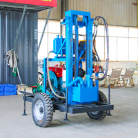 Usine vente directe diesel haute hydraulique rotatif eau bien plate-forme de forage mine de forage