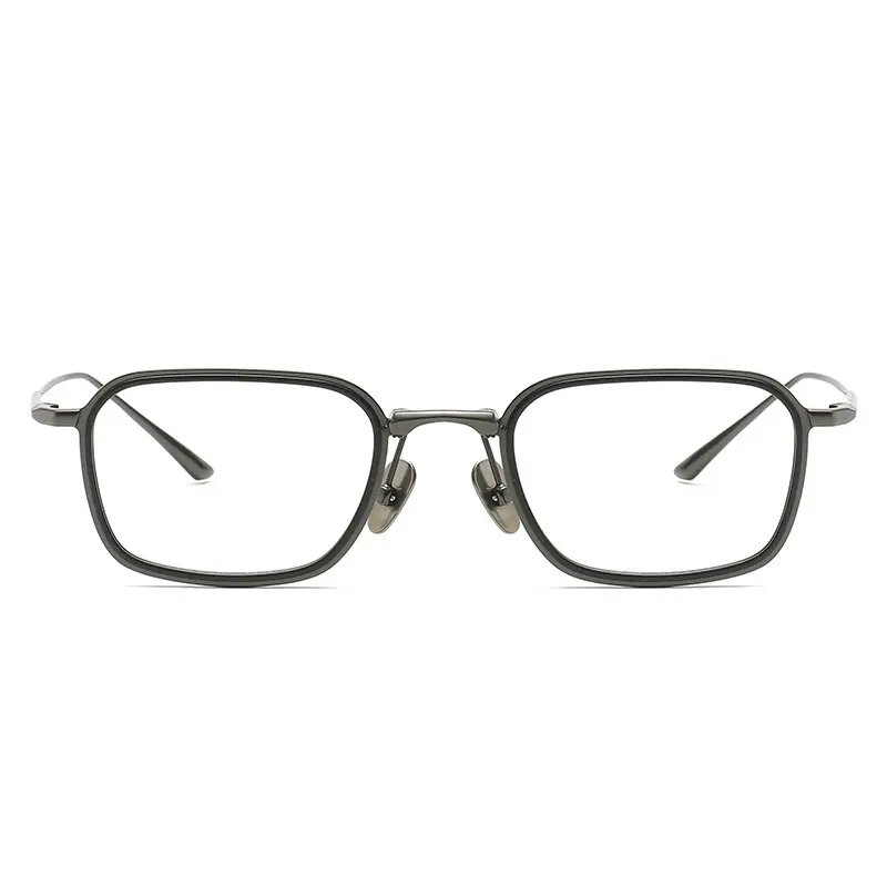 BRADBURY Eyewear manufacturer best selling Pure Titanium full-frame Eye Glasses Frame Square Optical Frames