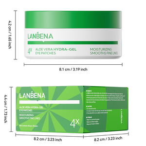 แผ่นมาส์กใต้ตา LANBENA ยอดขายดี สำหรับอาการบวมและรอยคล้ำใต้ตา - Product Image 6