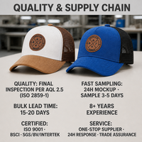 Casquette de baseball trucker respirante à 6 panneaux en maille texturée suède 100 % coton, broderie 3D, décontractée, unisexe, réglable, pour l'extérieur