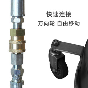 High Pressure Cleaner <b>Floor</b> Scrubber Stainless Steel Burnishing <b>Machine</b> MO610 Cold Water <b>Cleaning</b> Medium Duty - Product Image 2