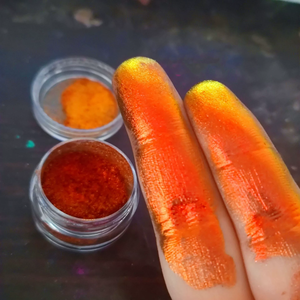 Poudre de Pigment Caméléon à Effet Scintillant Multi-Angles, Poudre de Pigment Caméléon pour Usage Cosmétique, Teinture pour Savon, Fabrication de Bougies - Product Image 1
