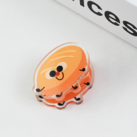 Clips en PP acrylique personnalisés double face avec formes de dessins animés, imprimés en couleur, pour anime et dessins animés