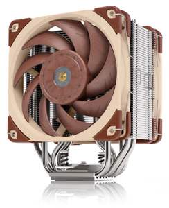 NOCTUA-Radiador de <span class=keywords><strong>CPU</strong></span> <span class=keywords><strong>NH</strong></span>-U12A/Negro, ventilador Dual PWM SSO, 7 tubos de calor, bajo ruido, compatible con multiplataforma LGA1700 AM5 - Product Image 6
