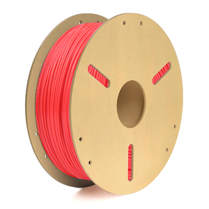 Filament d'impression 3D LONQI PETG haute précision rouge néon 1,75 mm 1 kg Consommables d'imprimante 3D pour imprimantes FDM - Product Image 1
