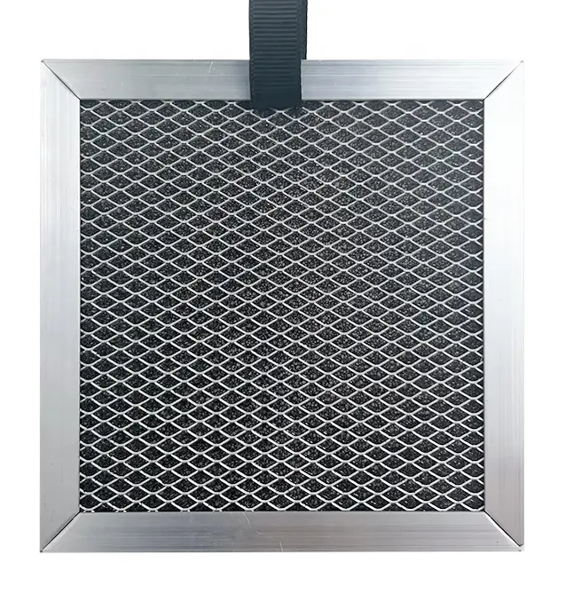 G2 G3 G4 paneli birincil hava filtresi alüminyum Mesh aktif karbon ön filtre