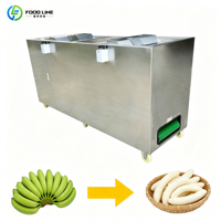 Petite machine industrielle automatique de pelage de bananes vertes et de plantains pour la fabrication de chips de bananes