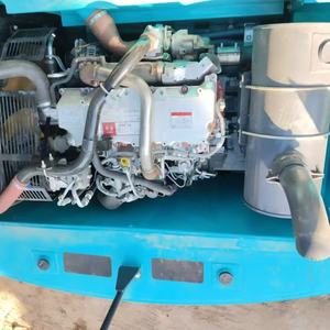 Excavatrice KOBELCO SK200 modèle 2022, couleur turquoise, d'occasion, robuste, 20 tonnes, capacité de la benne de 0,53 m³, équipement de construction - Product Image 6