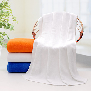 Toalla de Baño de Algodón Puro 70x150cm Blanca, Grado Hotel, Extra Gruesa, Color Sólido, Rectangular - Product Image 1