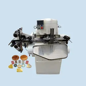 High Speed Automatic Aluminum Foil Packing Gold Coin Chocolate Wrapping Machine