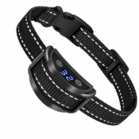 PD 259B Automatisches Anti-Bell-Halsband für Hunde mit Digitalanzeige, Ton-, Vibrations- und Statischen Modi