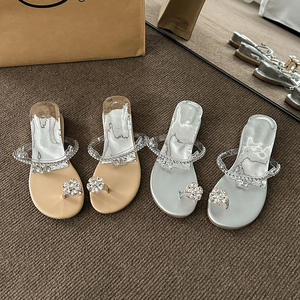 Sandalias de Playa Modernas y Versátiles para Mujer, Diseño Antideslizante, Transpirables, con Estampado Floral, para Uso en Exteriores de Verano - Product Image 2