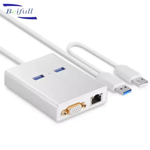<span class=keywords><strong>USB</strong></span> 3.0 Để VGA Bên Ngoài Video Card Đồ Họa Adapter Với <span class=keywords><strong>RJ45</strong></span> Gigabit <span class=keywords><strong>Ethernet</strong></span> 2-Cổng <span class=keywords><strong>USB</strong></span> <span class=keywords><strong>Hub</strong></span> - Product Image 1